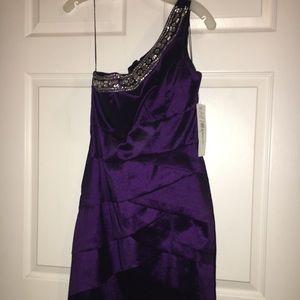 One shoulder cocktail dress Size 8